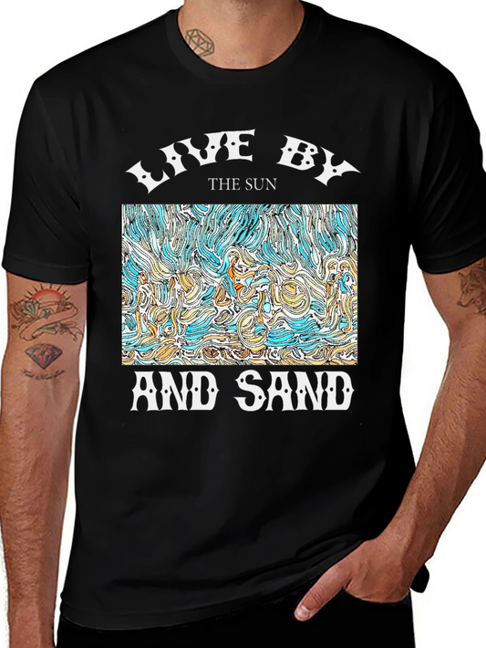 Live By The Sun And Sand Graphic Tee