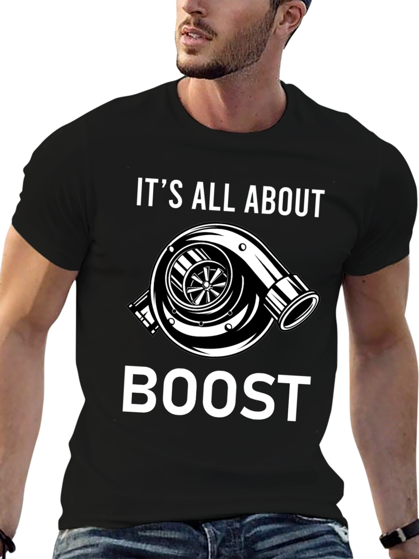 Its All About Boost T-Shirt - Turbo Design