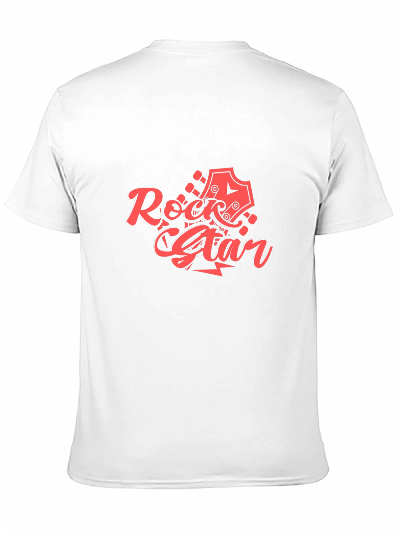 Rock Star Graphic Tee - Black Cotton T-Shirt