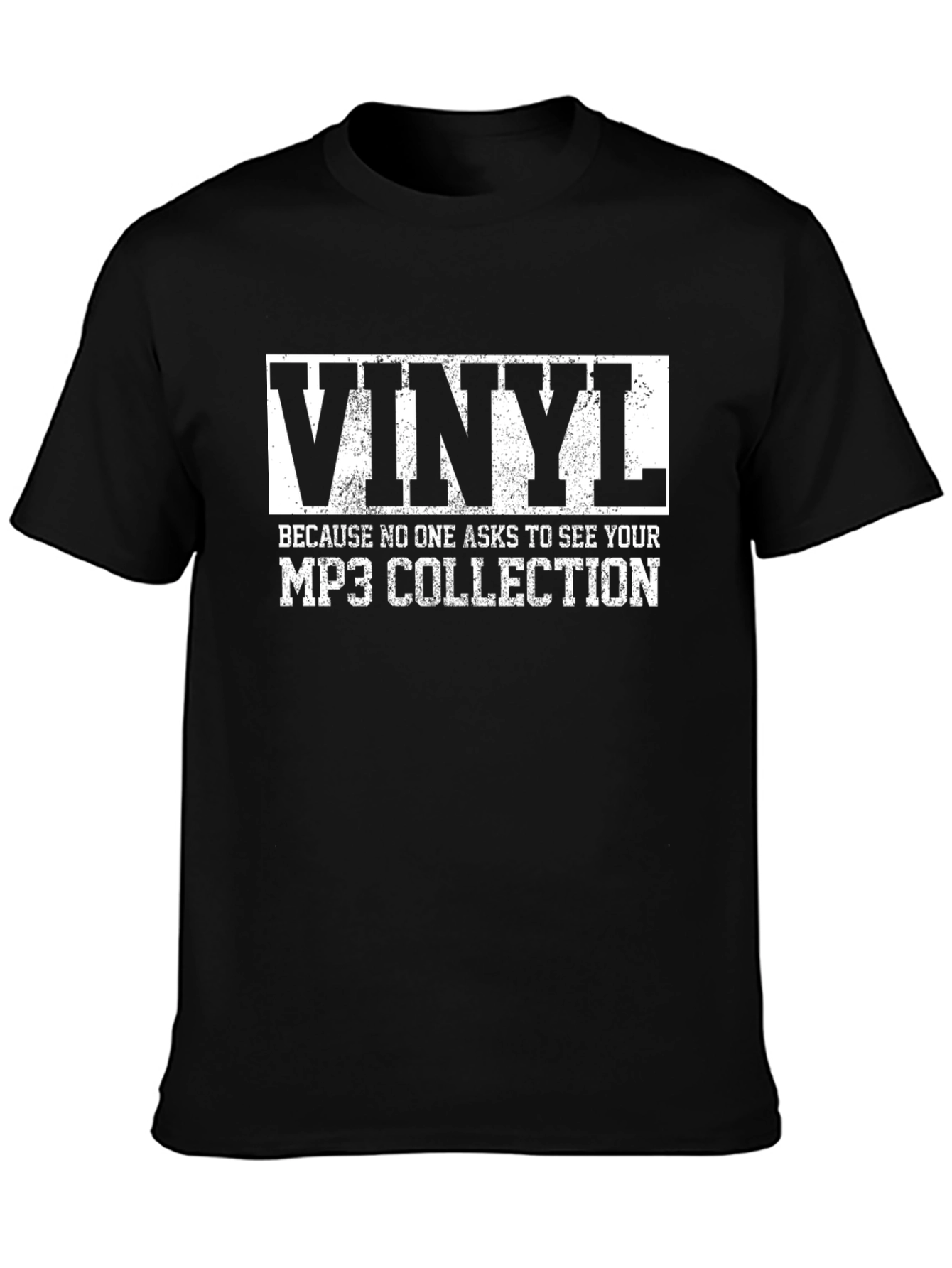 Vinyl vs MP3 T-Shirt: Music Lover Tee