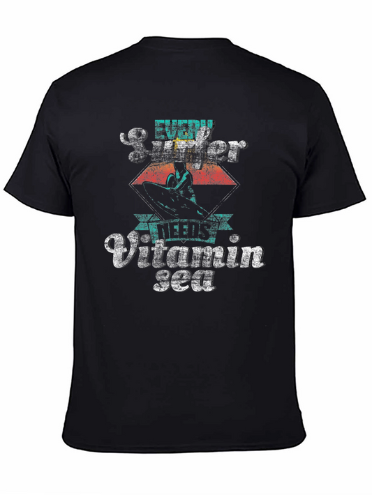 Every Surfer Needs Vitamin Sea T-Shirt