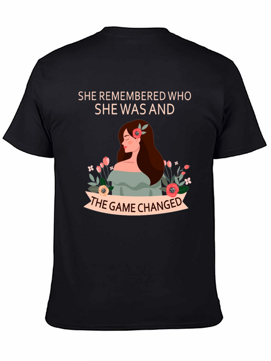 Empowered Woman T-Shirt: She Remembered