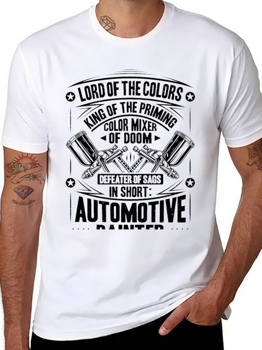Automotive Painter T-Shirt - Lord of Colors