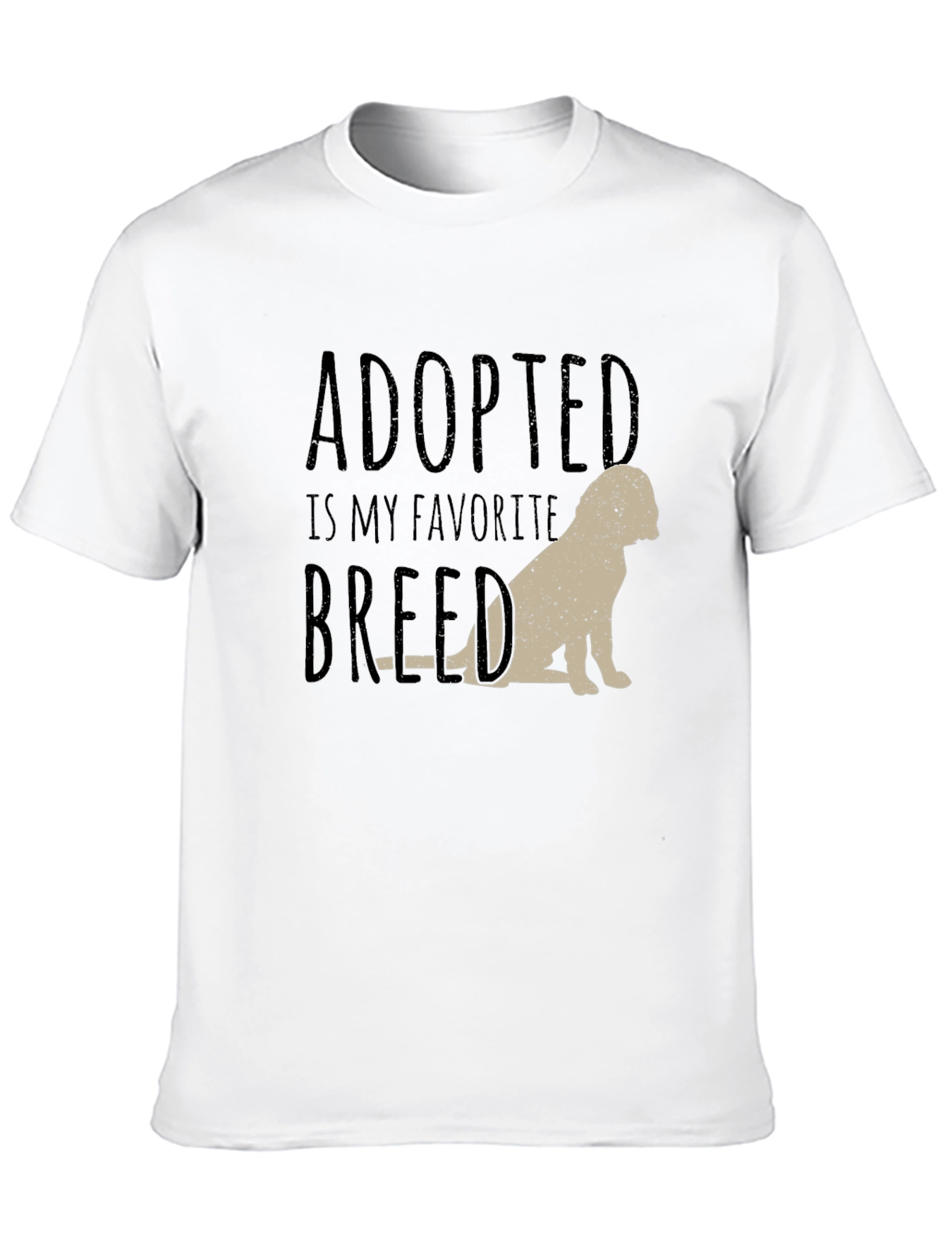 Adopted is My Favorite Breed Graphic T-Shirt