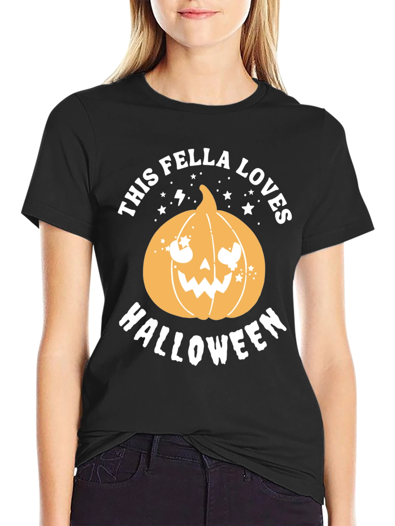 Halloween Fella Pumpkin T-Shirt