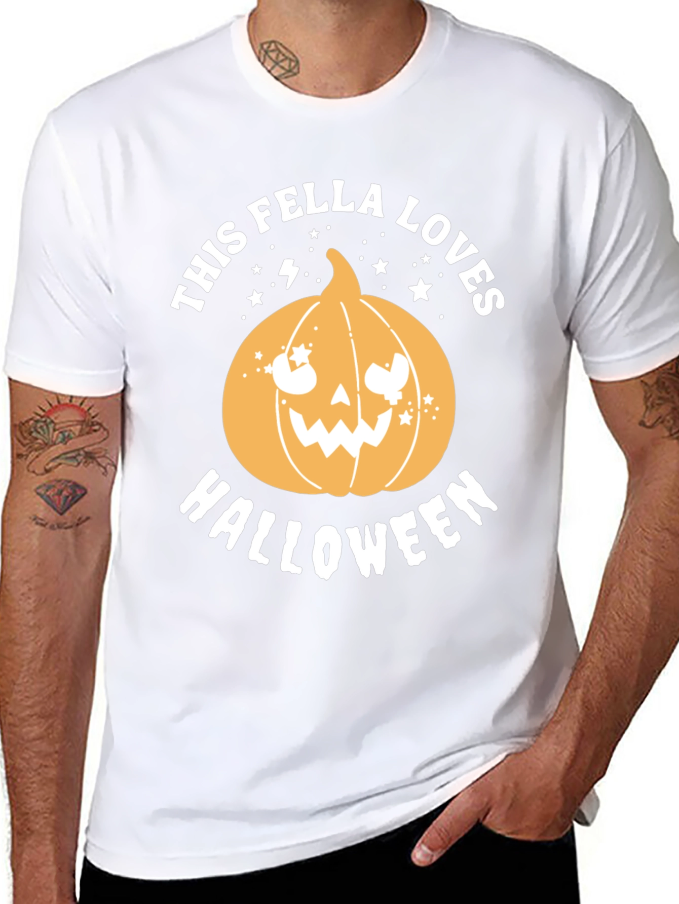 Halloween Fella Pumpkin T-Shirt