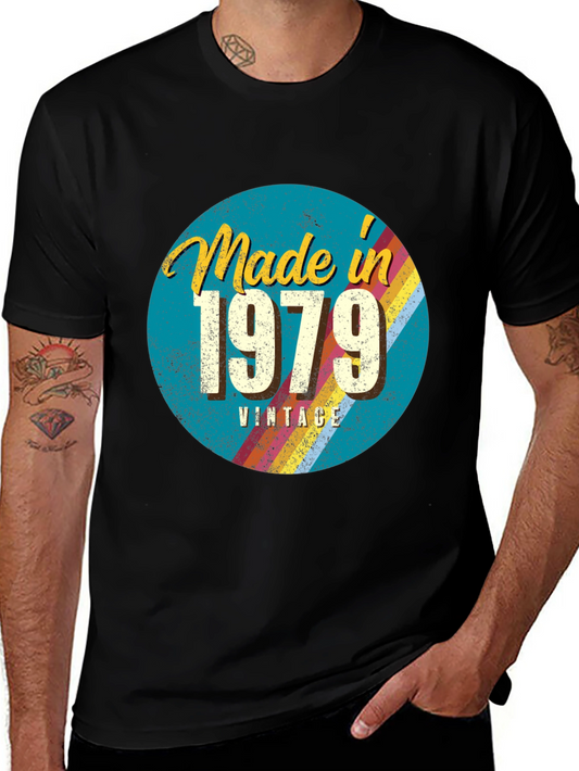 Made in 1979 Vintage T-Shirt - Retro Birthday Gift