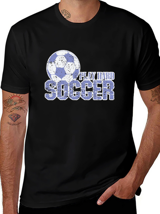 Play Hard Soccer Graphic T-Shirt