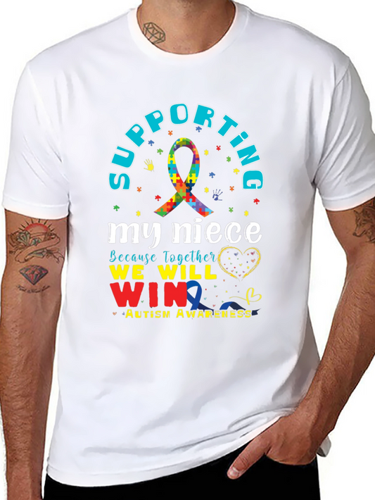 Supporting My Niece Autism Awareness T-Shirt