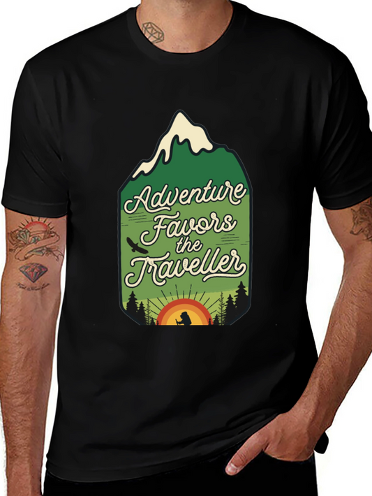 Adventure Favors the Traveler T-Shirt