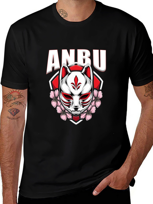 ANBU Mask T-Shirt - Anime Inspired Design