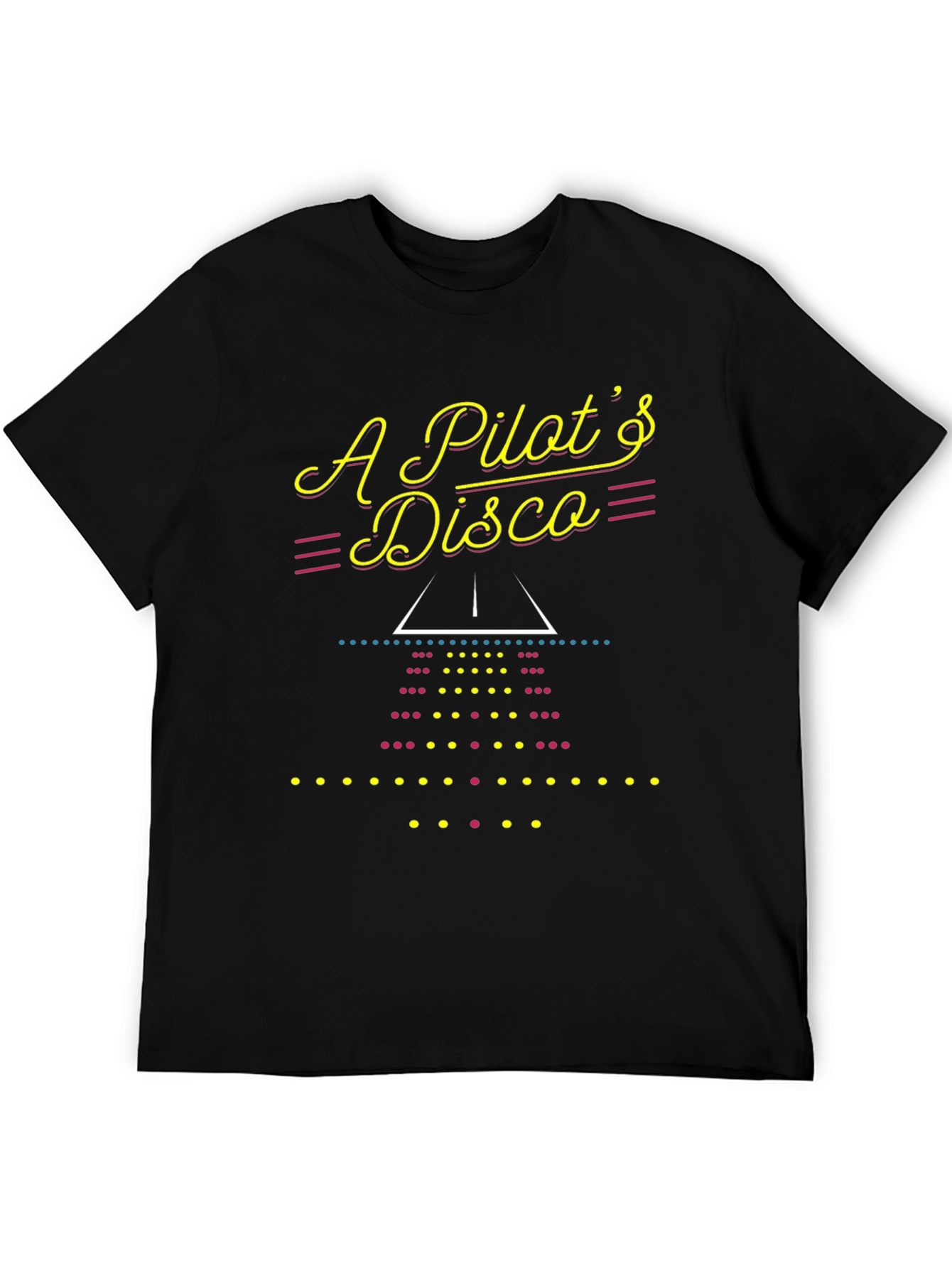 Pilots Disco Graphic Tee - Aviation Inspired T-Shirt