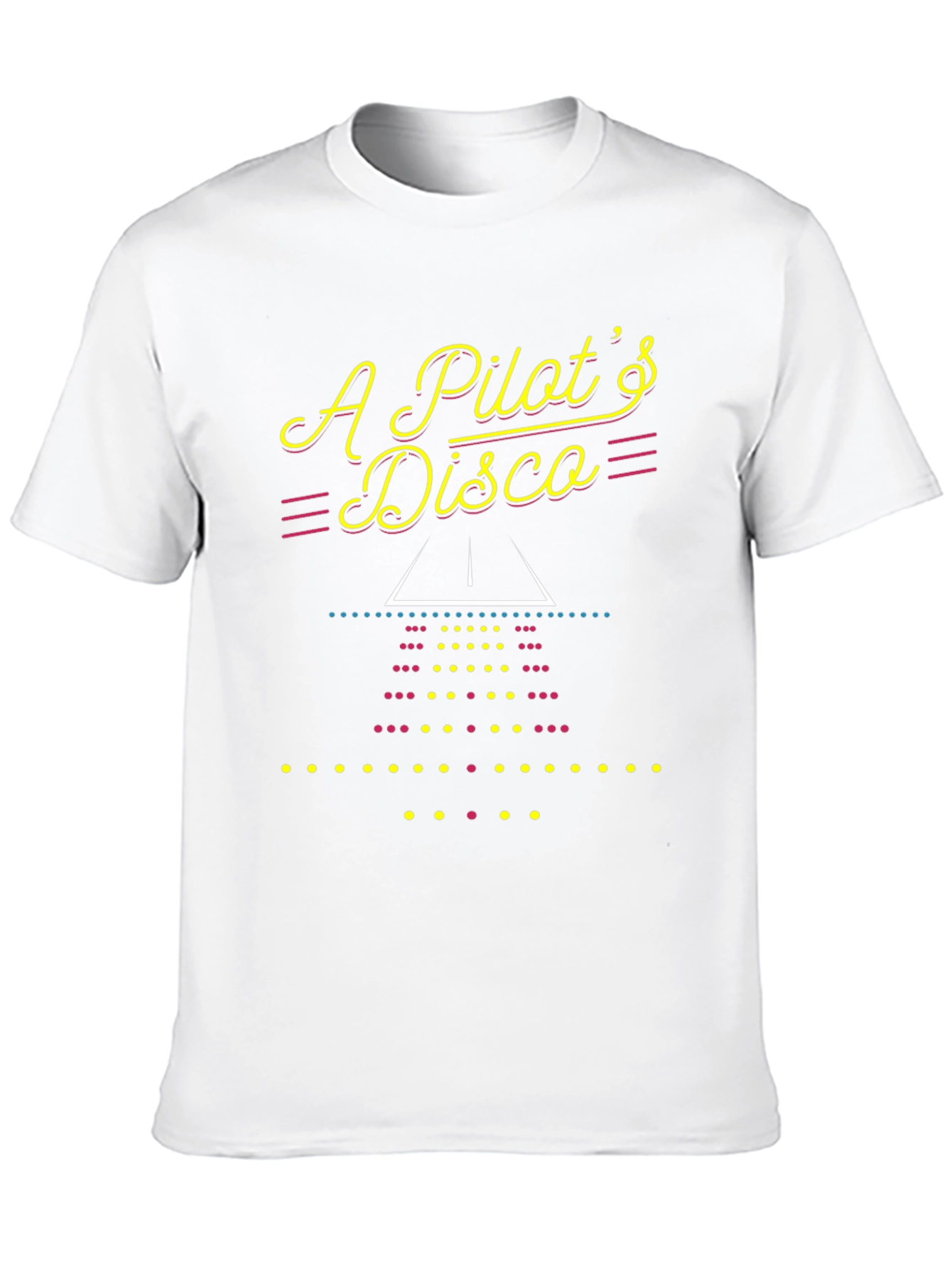 Pilots Disco Graphic Tee - Aviation Inspired T-Shirt