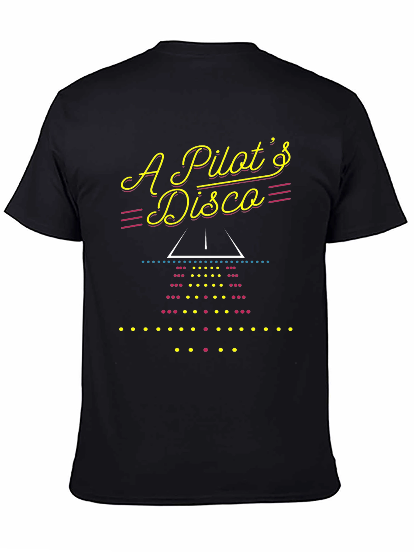 Pilots Disco Graphic Tee - Aviation Inspired T-Shirt