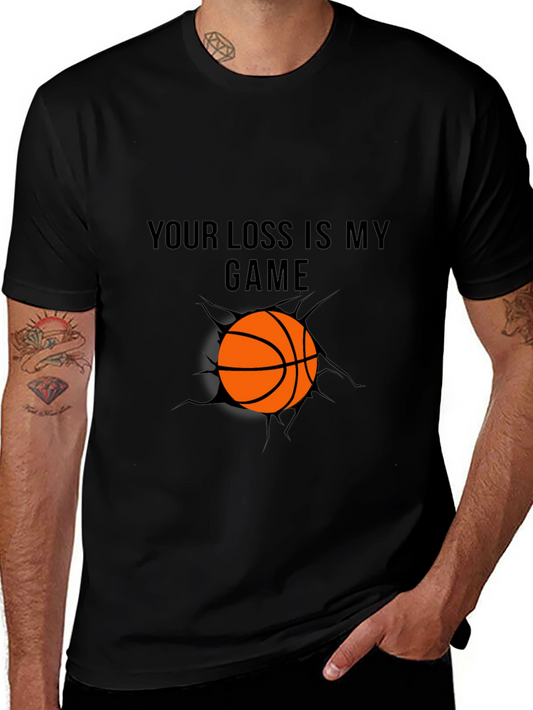 Your Loss My Game Basketball T-Shirt