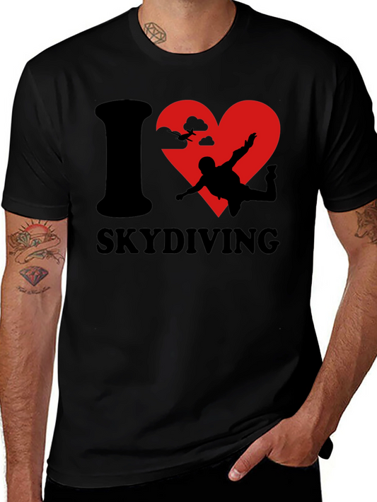 I Love Skydiving T-Shirt