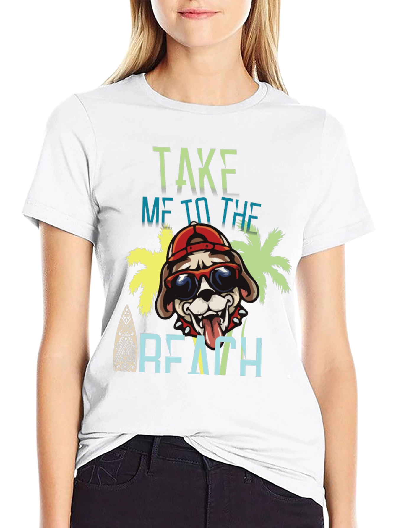 Take Me To The Beach Dog T-Shirt