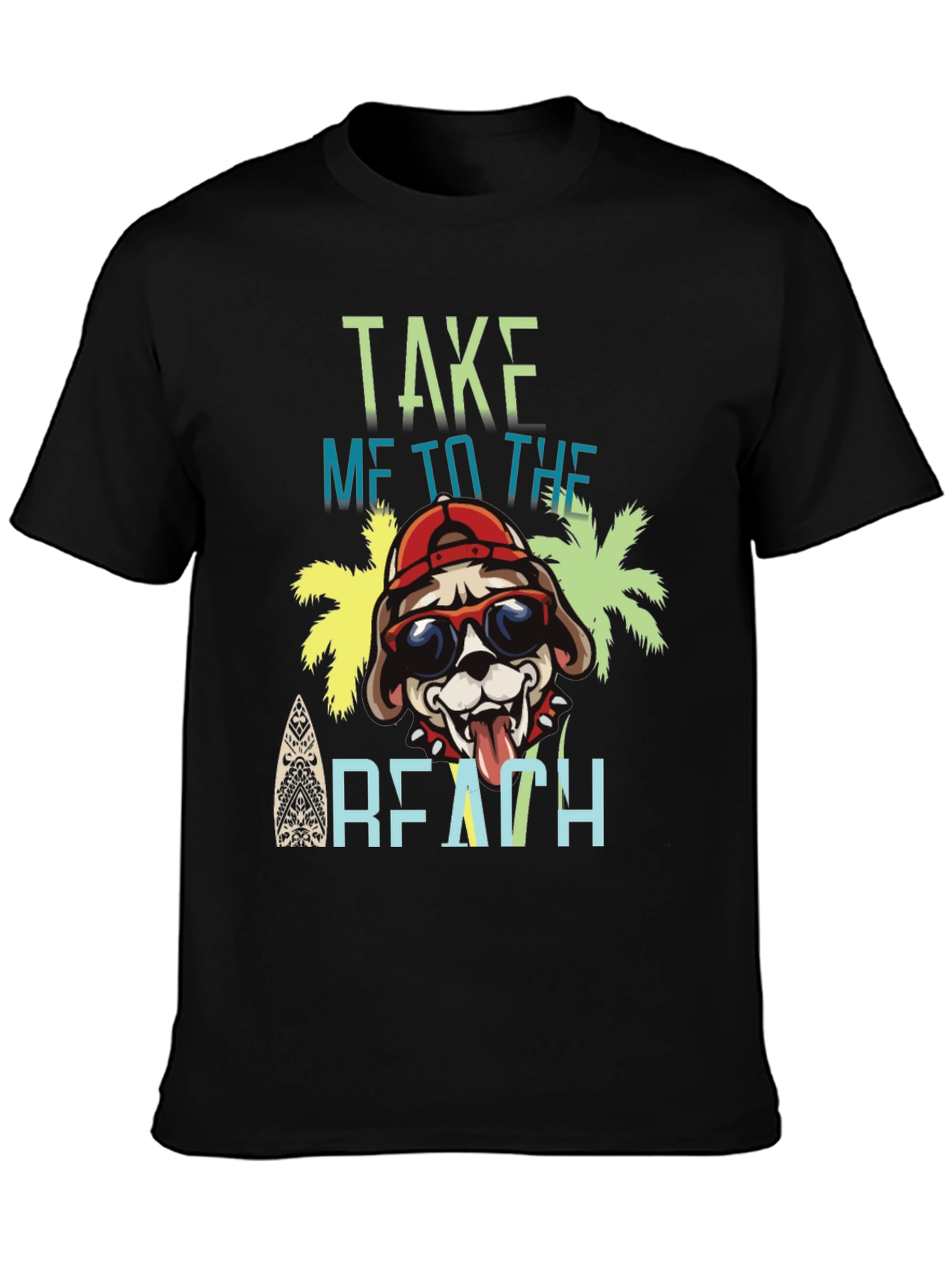Take Me To The Beach Dog T-Shirt