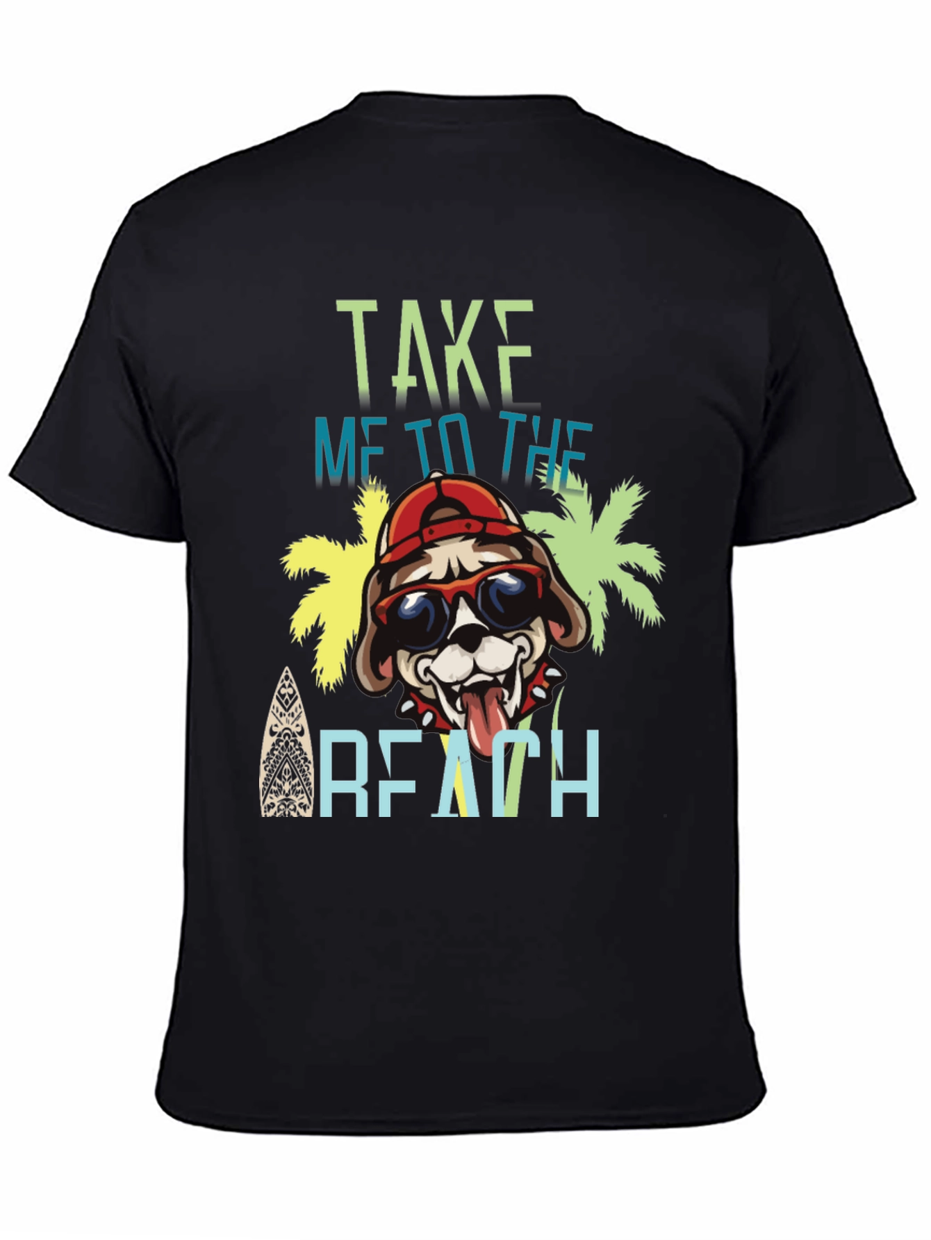 Take Me To The Beach Dog T-Shirt