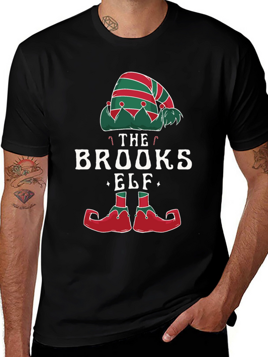 The Brooks Elf Family Matching Christmas T-Shirt