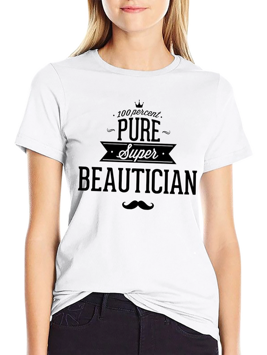 Pure Super Beautician Black T-Shirt
