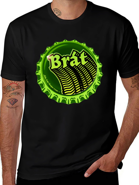 Brat Soda Cap Graphic Tee - Cool & Quirky T-Shirt