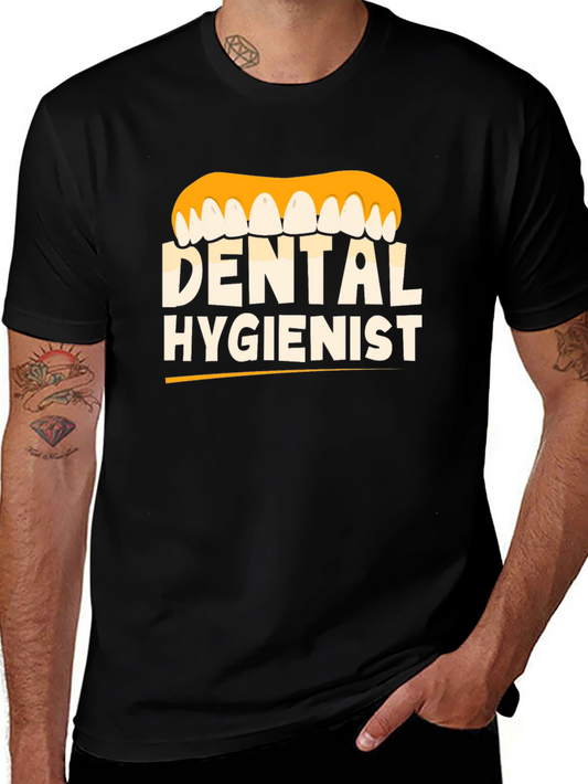 Dental Hygienist Graphic T-Shirt - Black