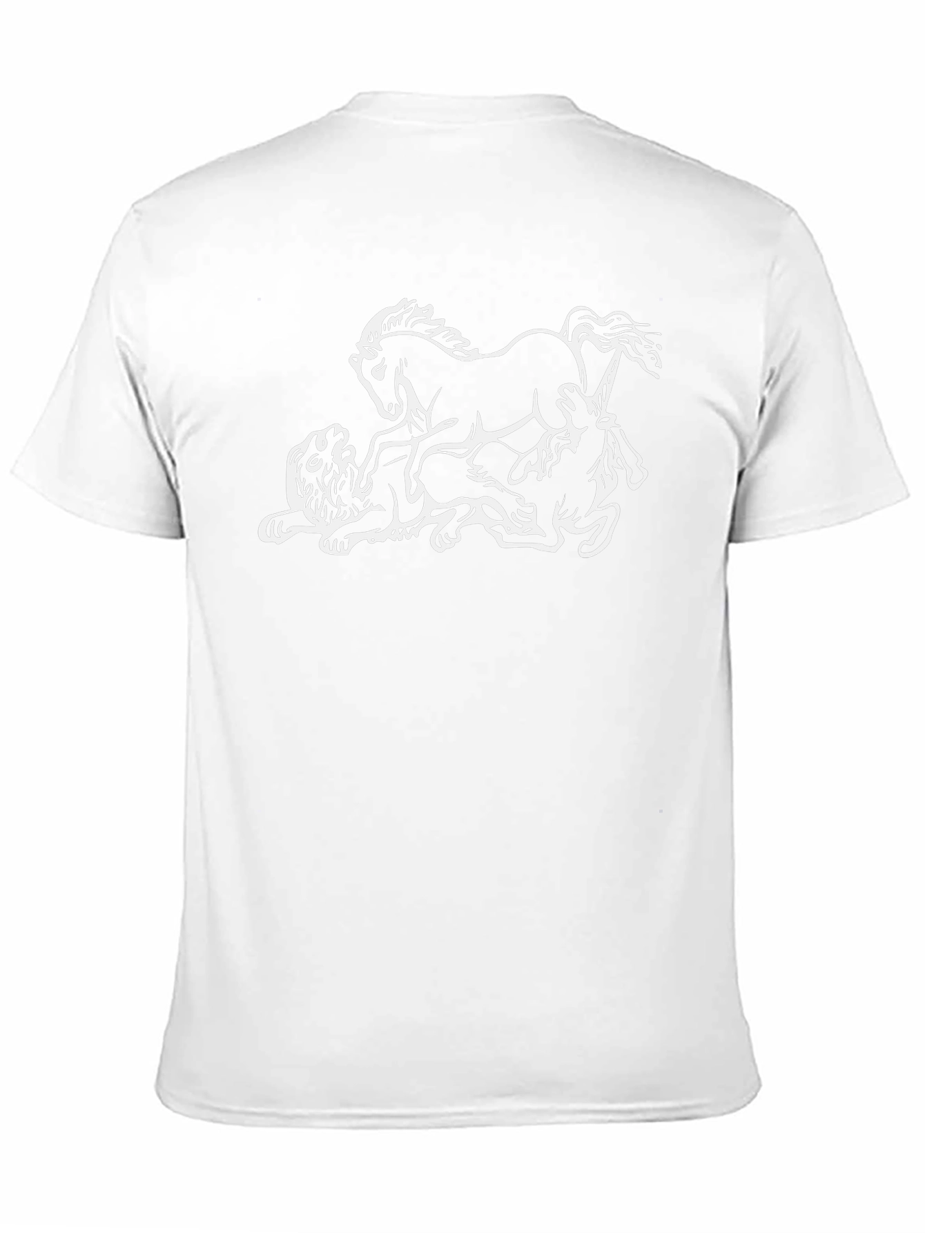Unicorn & Lion T-Shirt - Black