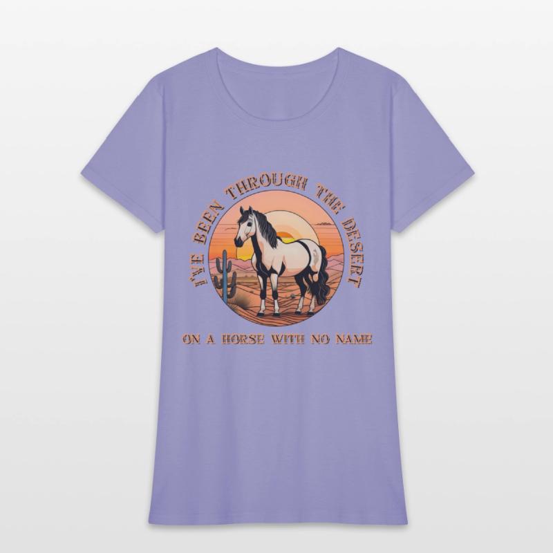 I've been through the desert on a horse