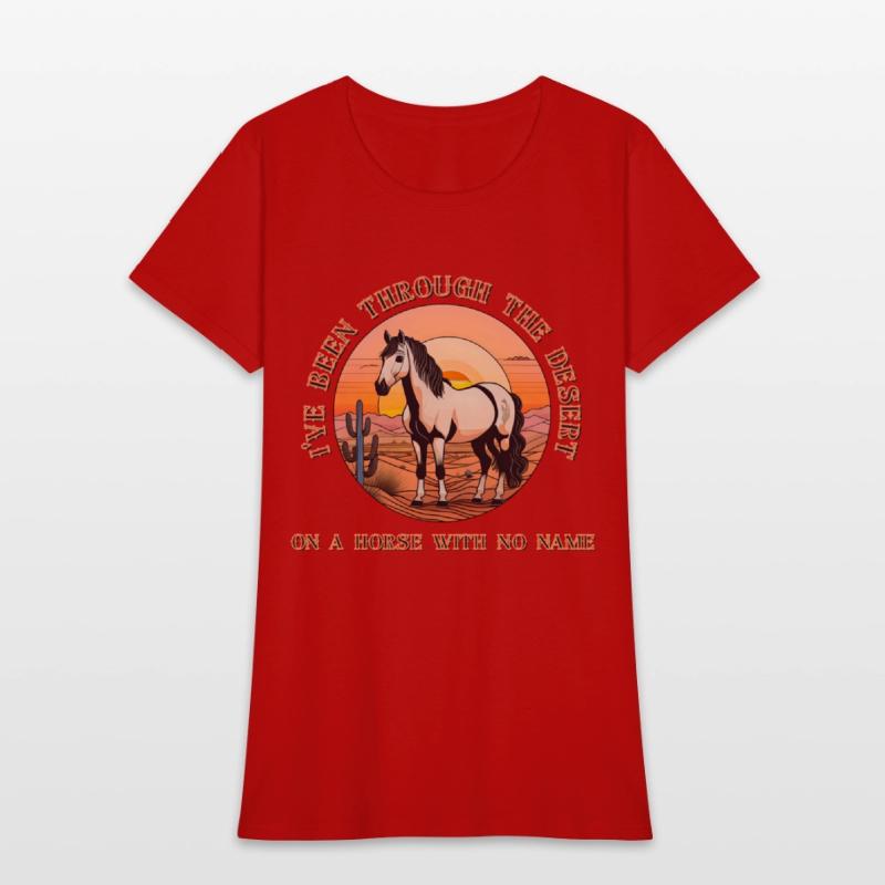 I've been through the desert on a horse