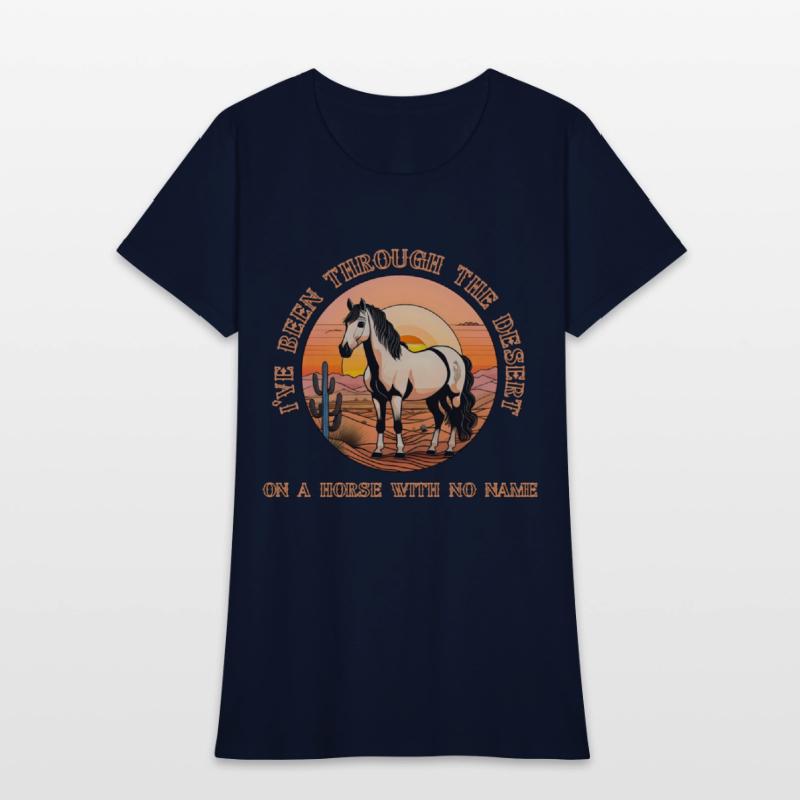 I've been through the desert on a horse