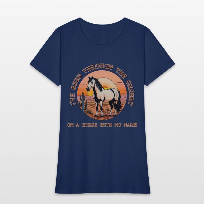 I've been through the desert on a horse