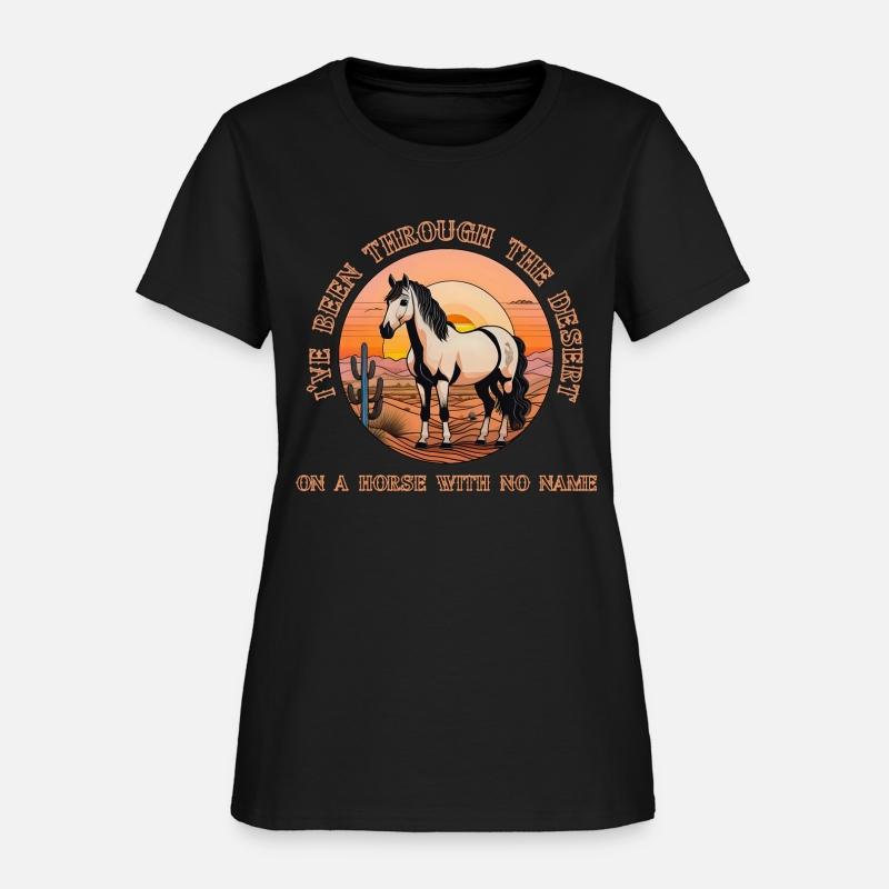 I've been through the desert on a horse