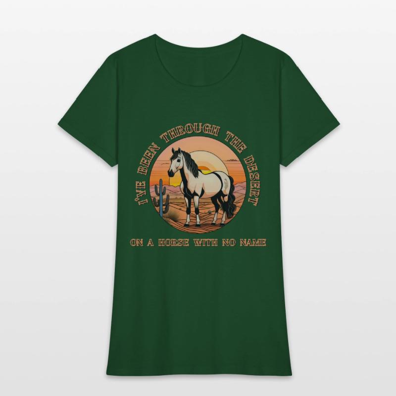 I've been through the desert on a horse