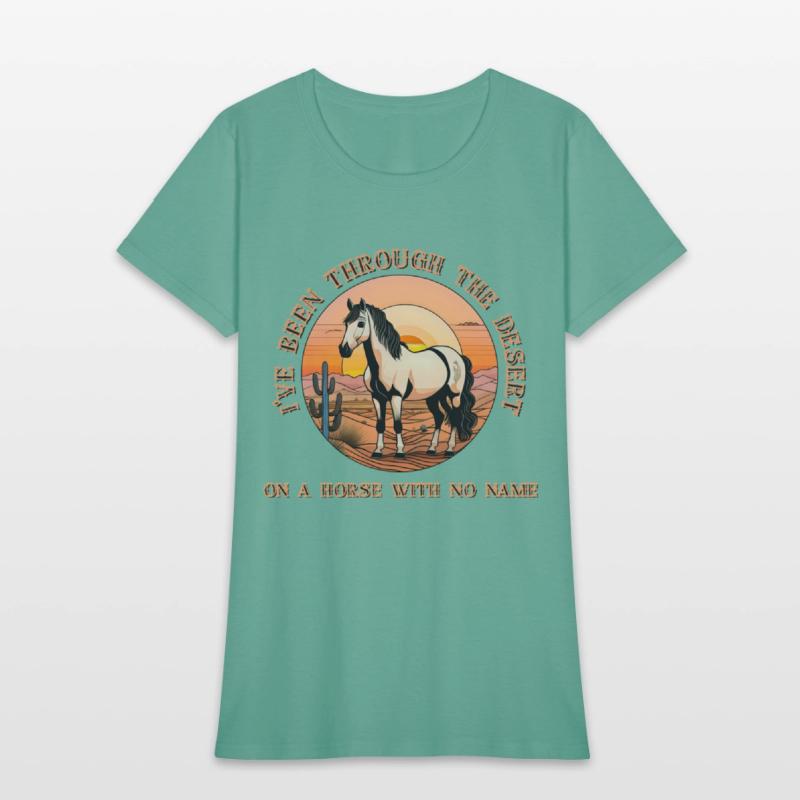I've been through the desert on a horse