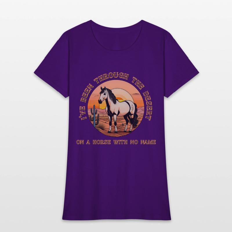 I've been through the desert on a horse