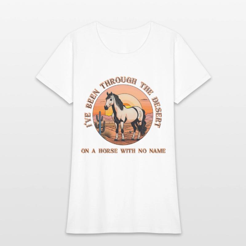 I've been through the desert on a horse