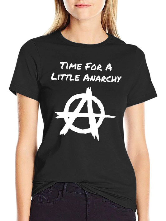 Time for Anarchy Tee - Bold Graphic T-Shirt