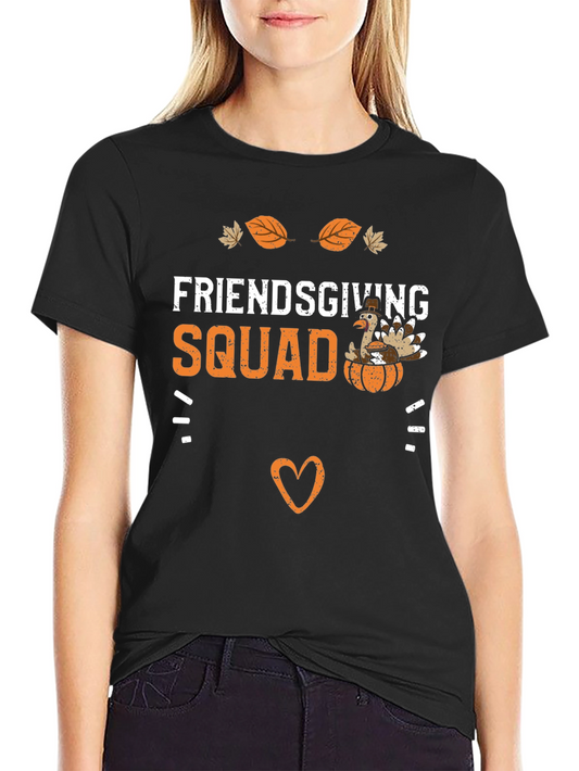 Friendsgiving Squad Turkey T-Shirt