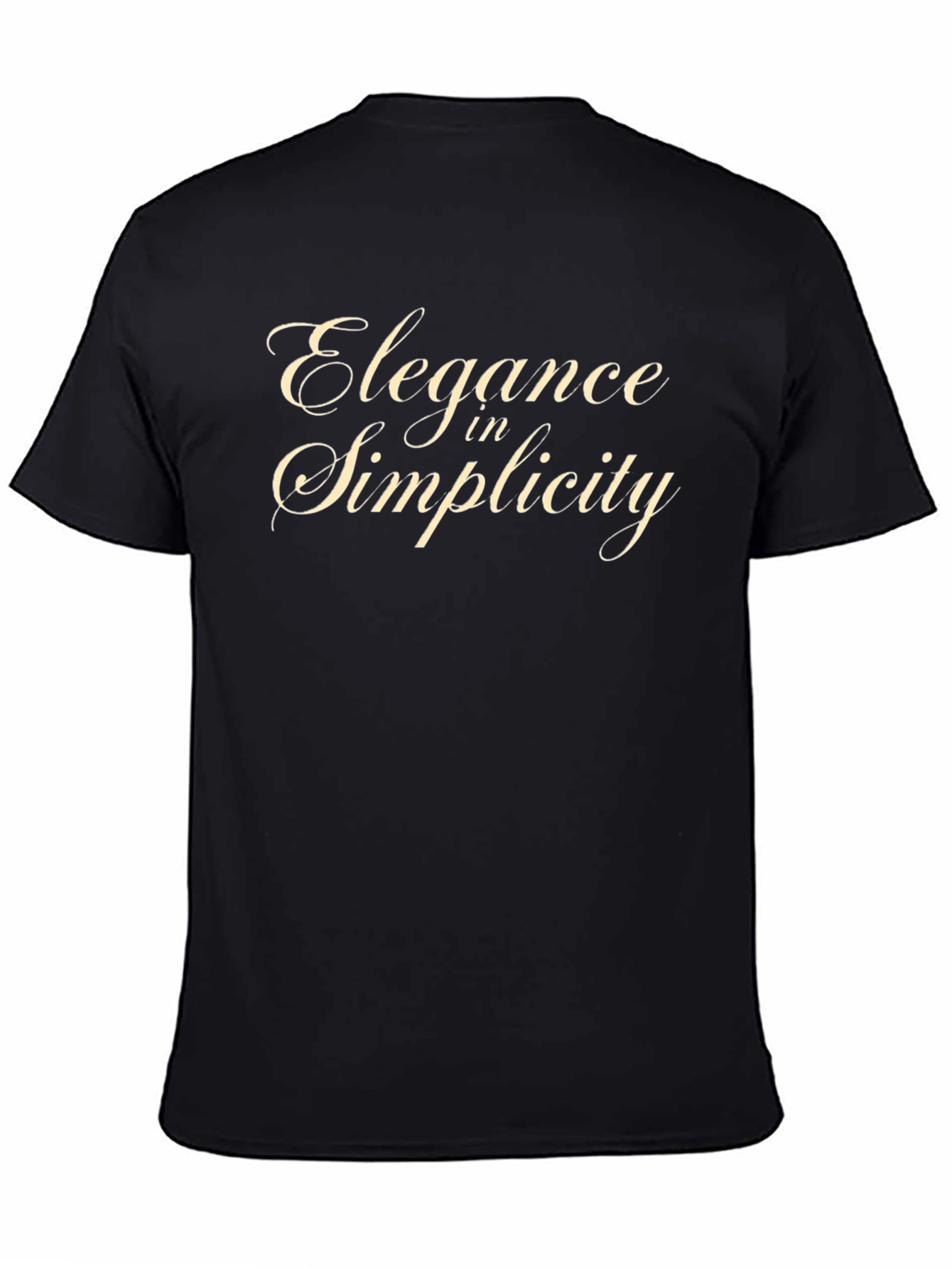 Elegance in Simplicity - Stylish Graphic T-Shirt