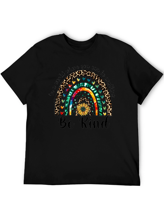 Be Kind Rainbow Graphic Tee
