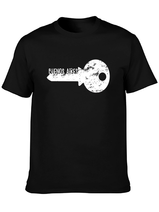 Buenos Aires Key Graphic Tee - Black