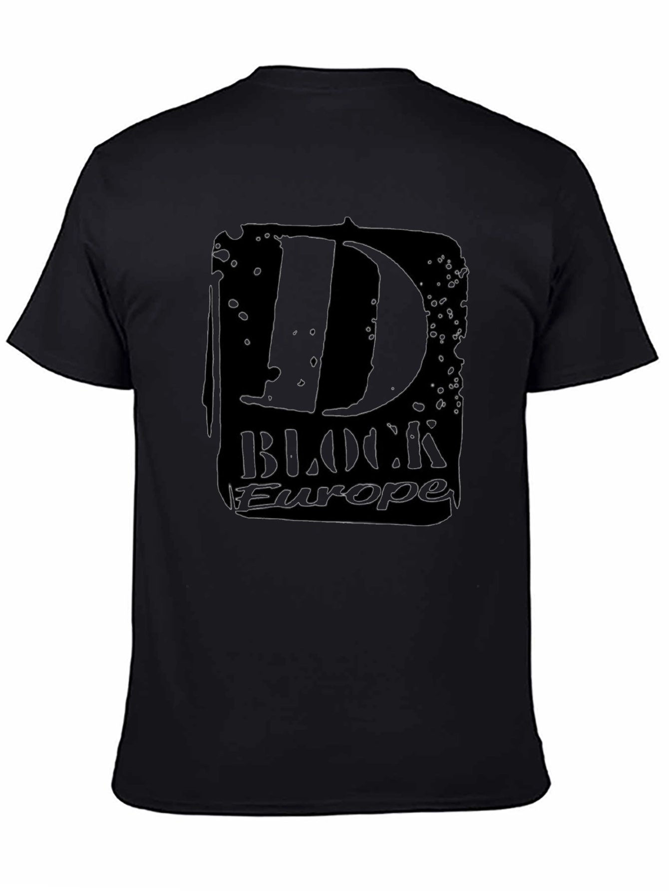 Black T-Shirt with BLOCK Europe Graphic