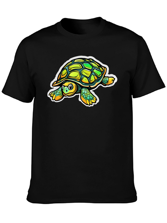 Turtle Graphic Print T-Shirt