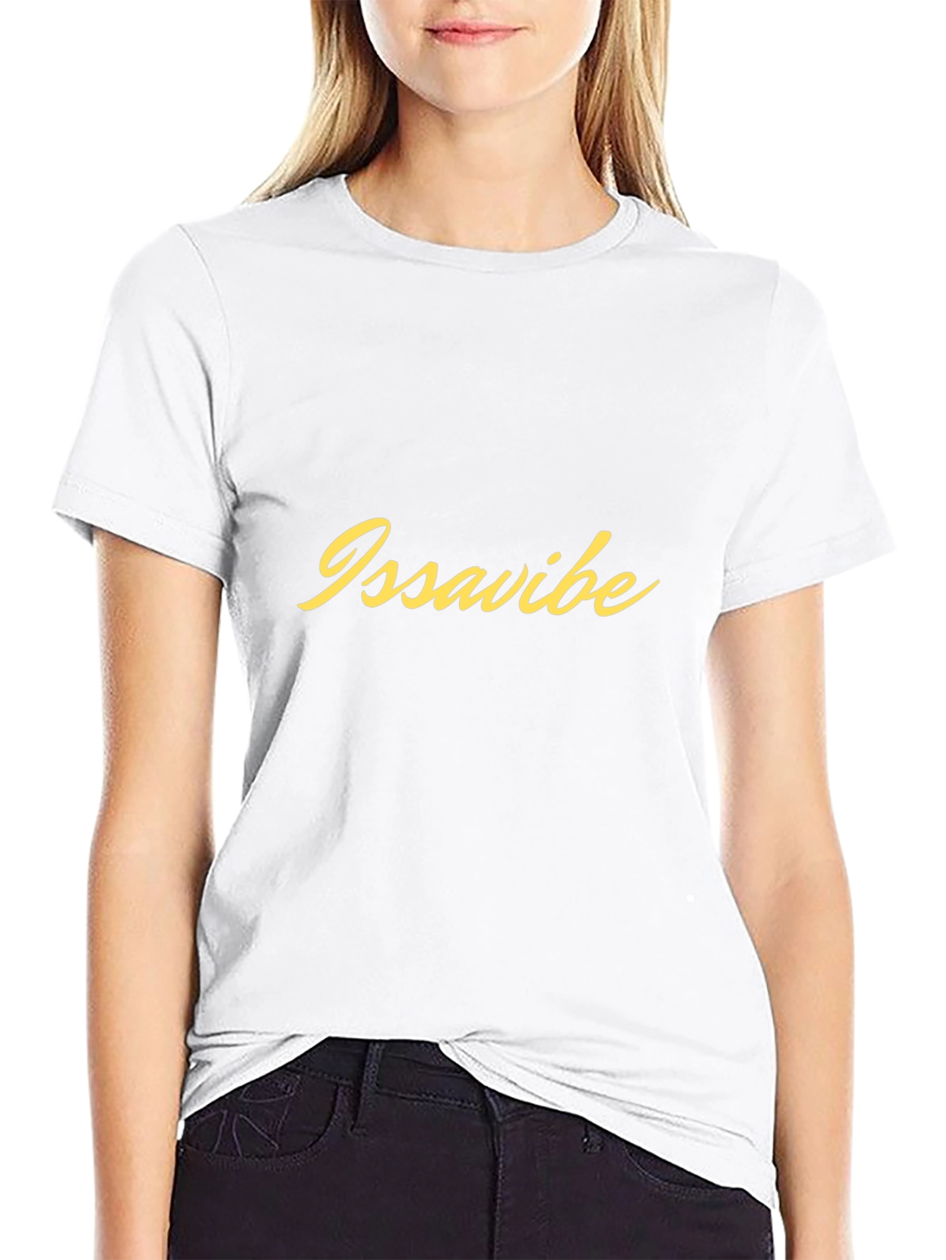 Issavibe Black T-Shirt - Stylish & Comfortable