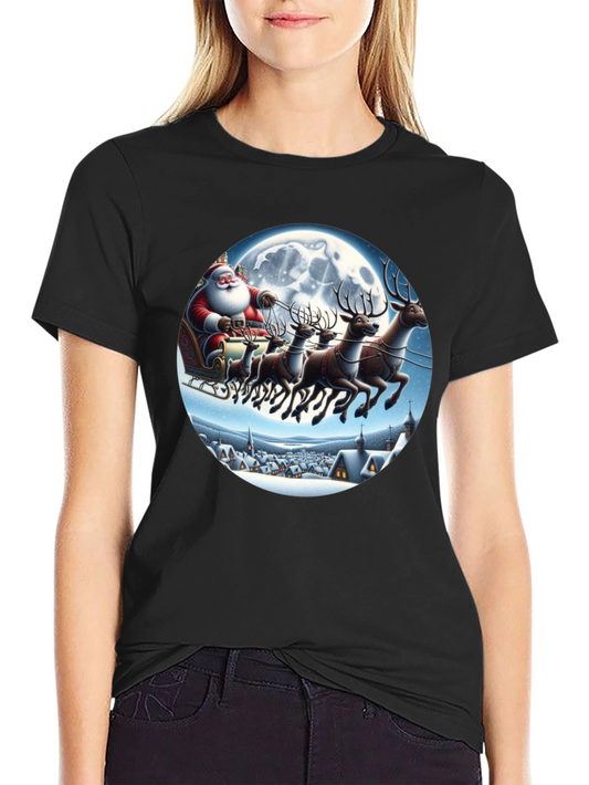 Santas Sleigh Ride T-Shirt