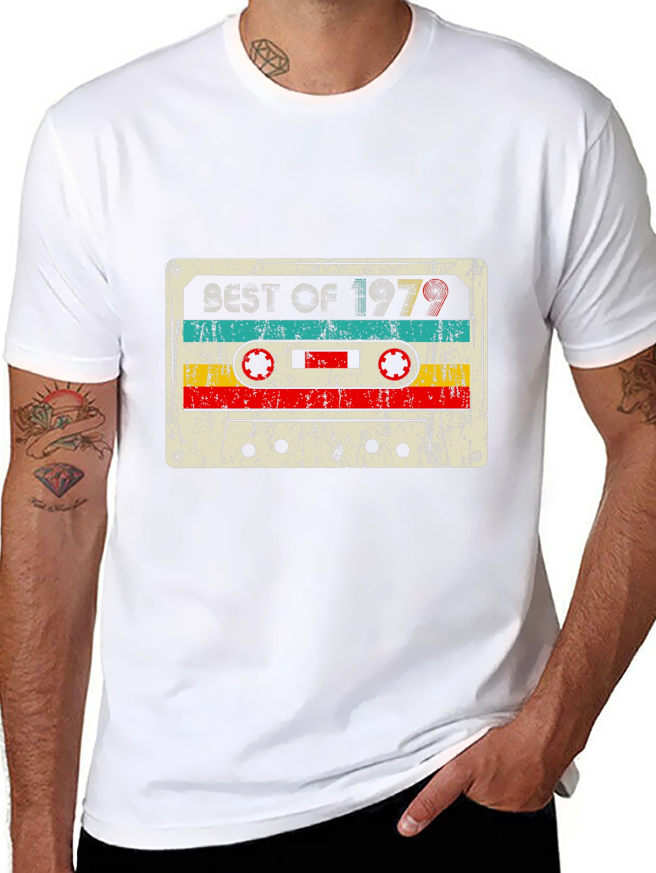 Retro Best of 1979 Cassette Tape Graphic Tee