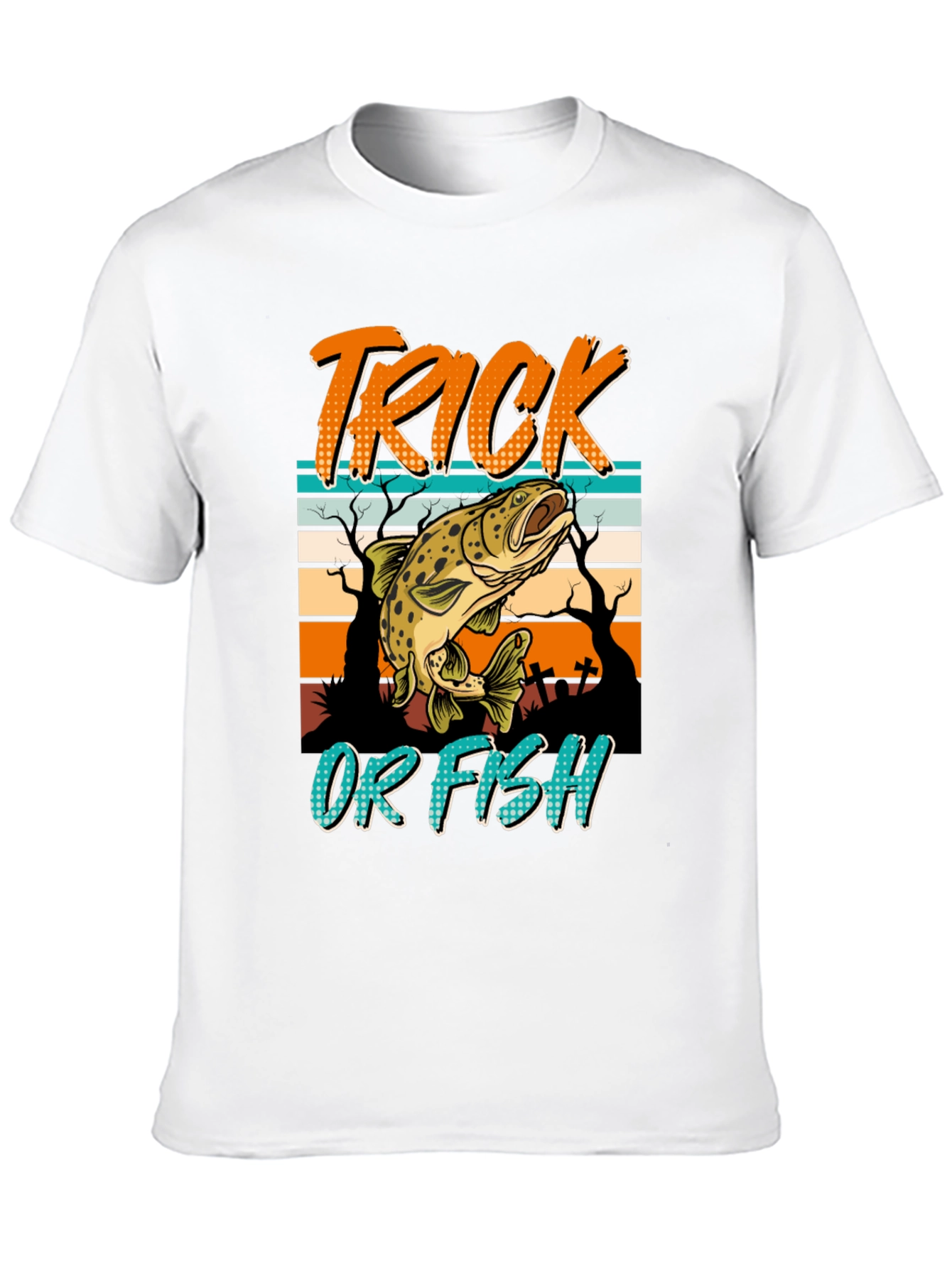 Trick or Fish Halloween T-Shirt