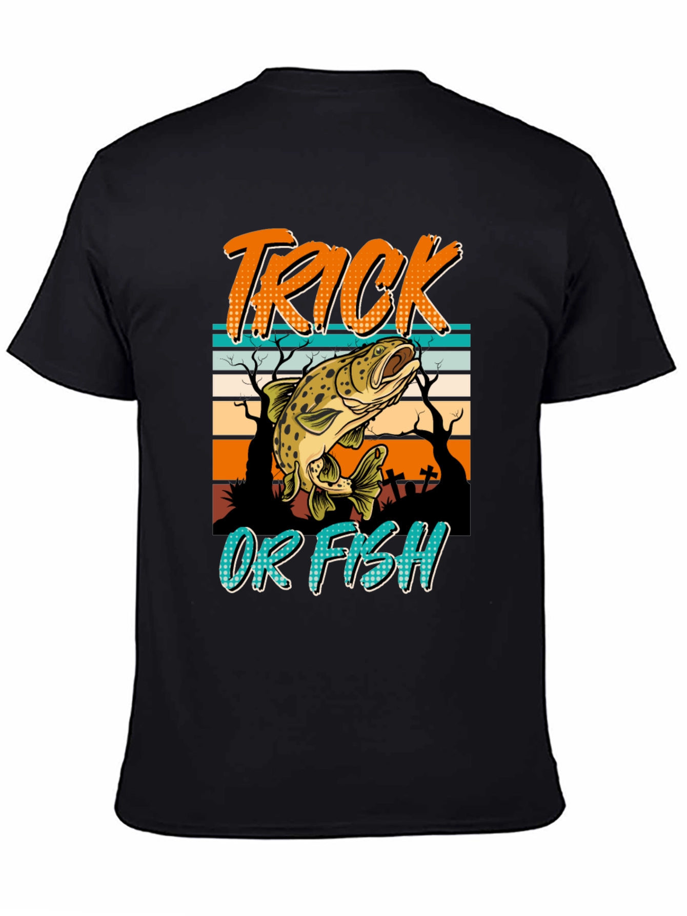 Trick or Fish Halloween T-Shirt