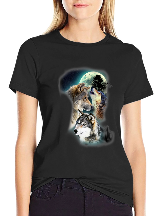 Wolf Pack Moon T-Shirt